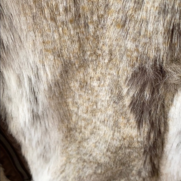 Reversible fur/dark brown vest - Picture 2 of 7